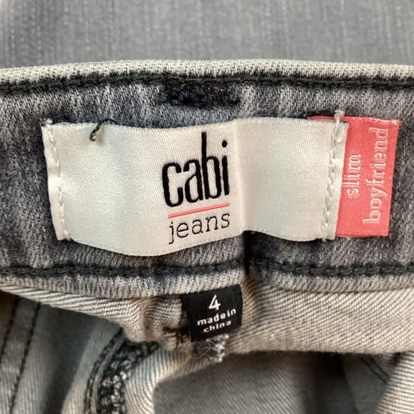 CAbi Slim Boyfriend Jean Gray - Picture 6 of 8
